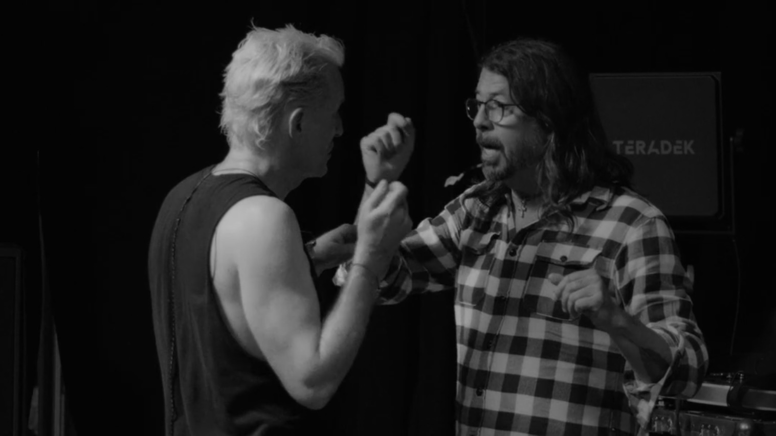 Josh Freese y Dave Grohl