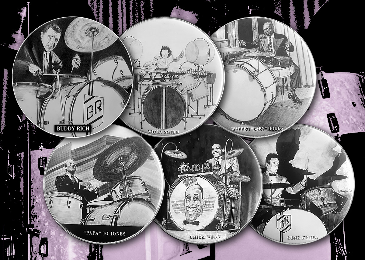 Parches Drum Legends - Maureen Brown Gratton