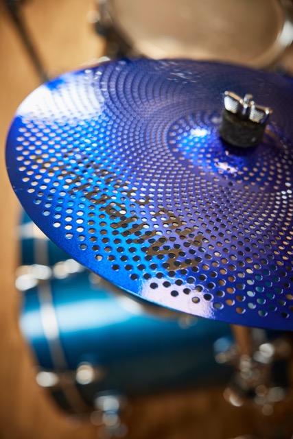 Millenium Still Cymbals - Platos de bajo volumen - Azul