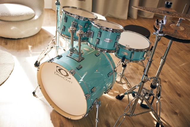 Drumcraft Series 3 Turquoise Sparkle